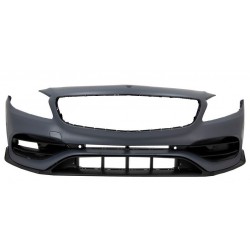 MERCEDES A SERİSİ W176 UYUMLU MAKYAJLI A45 AMG ÖN TAMPON 2012-2018