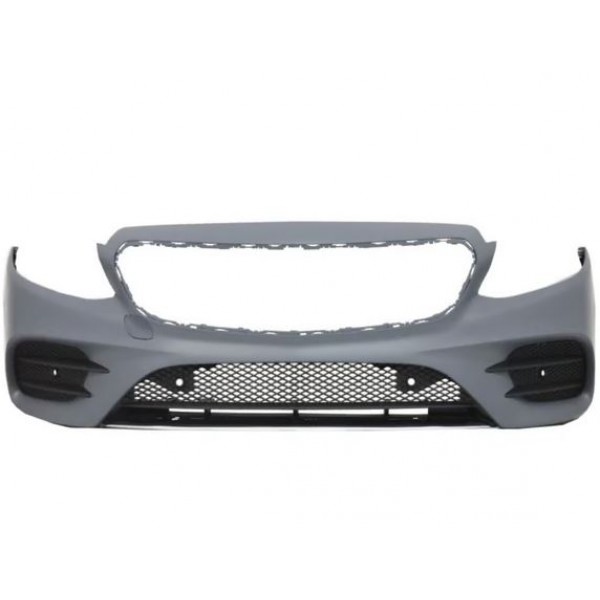 MERCEDES E SERİSİ W213 UYUMLU DÜZ AMG ÖN TAMPON 2016-2019