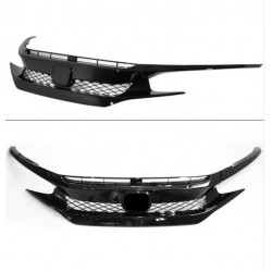 HONDA CİVİC FC5 / FK7 UYUMLU TYPE-R PANJUR + FAR KAŞI 2016-2021