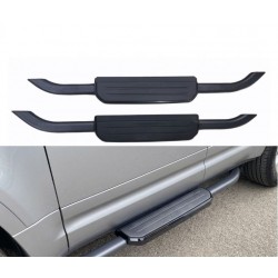 DEFENDER 90 UYUMLU SABİT BASAMAK SETİ SİYAH 2020-2026