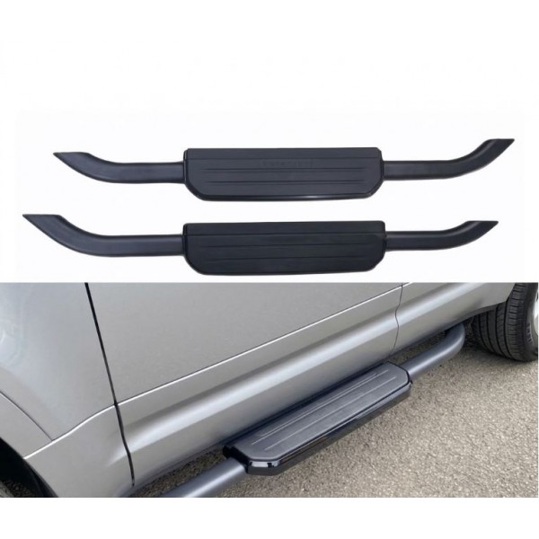 DEFENDER 90 UYUMLU SABİT BASAMAK SETİ SİYAH 2020-2026