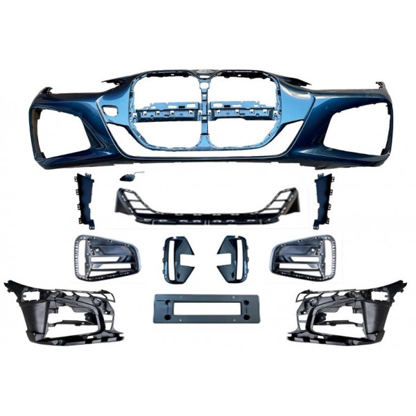 BMW 4 SERİSİ G22 M-TECH UYUMLU ÖN TAMPON KOMPLE 2021+