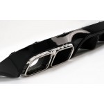 MERCEDES C238 UYUMLU E63 AMG DİFÜZÖR + EGZOZ UCU SET 2016-2020