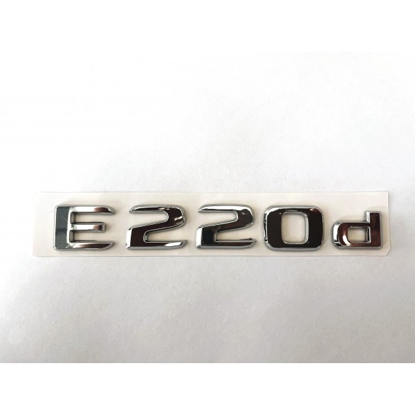 MERCEDES E SERİSİ W213-W214 UYUMLU E220d YAZI MERCEDES E SERİSİ W213-W214 UYUMLU E220d YAZI