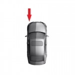 AUDİ A6 2009-2011 ÖN TAMPON SOL FAR YIKAMA KAPAĞI 4F0955275B
